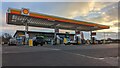 SJ5110 : Shell Petrol Filling Station at Shrewsbury Services by TCExplorer
