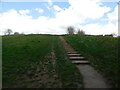 Steps towards Halsey Drive, Spring Fields