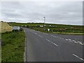 The entrance to a busy road