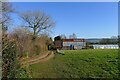 Footpath approaching Court Barn, Southerton