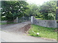 Gate entrance to Marsh Farm