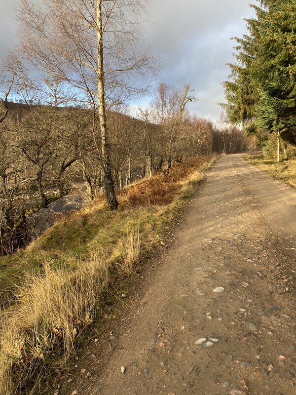 Track Gets Closer To The River Tromnie © Thejackrustles Cc By Sa20 Geograph Britain And