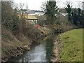 River Stour with access from factories, Cookley