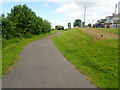 Cycle/footpath on an old railway track bed