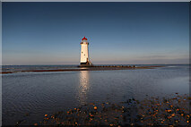SJ1285 : Point of Ayr lighthouse by Andy Waddington