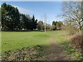 The Severn Way at the Bridgnorth Golf Club