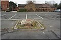 Old Milestone, A41 at Bell Inn, Tong Norton