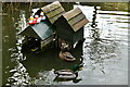TM5491 : Lowestoft, Kensington Gardens: Duck house by Michael Garlick