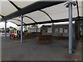 Newquay railway station canopy