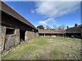 Quiet farmyard in Cheney Longville