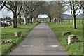 Approach road to Cheddar Reservoir car park