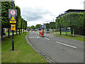 Entrance to New Square off Clockhouse Lane