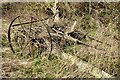 SO5923 : An old dump hay rake by Philip Halling