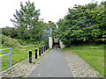 Path under railway, Feltham