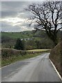 Road towards Abergorlech