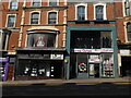 Shops, Market Street, Nottingham city centre