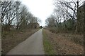 Greenway approaching the former Heckmondwike station