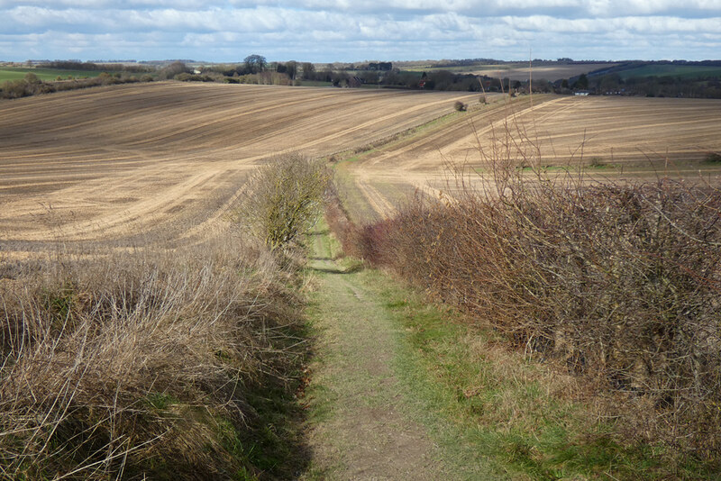 Byway And Farmland East Ilsley © Andrew Smith Cc By Sa20 Geograph