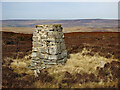 NY9632 : Trig point on Harnisha Hill by Mike Quinn