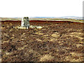 NY9632 : Trig point on Harnisha Hill (2) by Mike Quinn