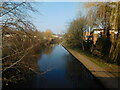 View of canal from Lenton Lane bridge