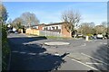 Mini-roundabout, Hurst Rd