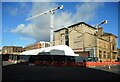 Construction work, University of Glasgow