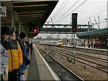 SE5703 : LNER service entering Doncaster by Stephen Craven