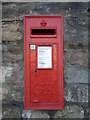 Wall letter box on Old Barrow Hill