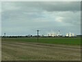 Distant view of Drax power station