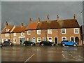 Houses opposite Beverley bus station