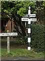 Fingerpost, Barton in Fabis