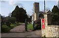 Entrance to churchyard, Charlbury