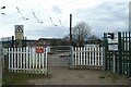 Red/green lights at Copmanthorpe Crossing