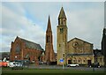 Adjacent churches, Largs