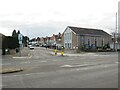 TQ1864 : Church Lane and Methodist Church, Chessington by Malc McDonald