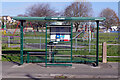 Hooe Lake bus shelter