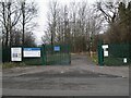 Entrance to electricity sub-station