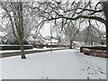 Valley Road in the snow