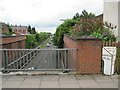 Abbey  Foregate  bridging  the  A5112  Bage  Way