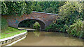 Grange Road Bridge north of Hartshill in Warwickshire