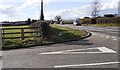 NY4859 : Field at junction of A689 with road to Newby East by Luke Shaw