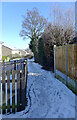 The path from Lineham Court to Liversedge Hall Lane, Liversedge