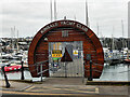 W6449 : Yacht Club Entrance by kevin higgins
