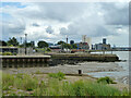 Waterfront downriver of Grays Town Wharf