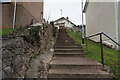 Path leading to Willow Avenue, Barton, Torbay