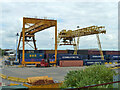 Cranes at Purfleet Thames Terminal