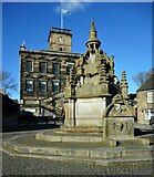 NT0077 : The Cross Well and Burgh Halls, Linlithgow by Richard Sutcliffe