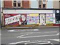 ST5771 : 2 murals on North Street by Eirian Evans