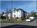 The junction of Downs Cote Park with Falcondale Road, Westbury-on-Trym, Bristol